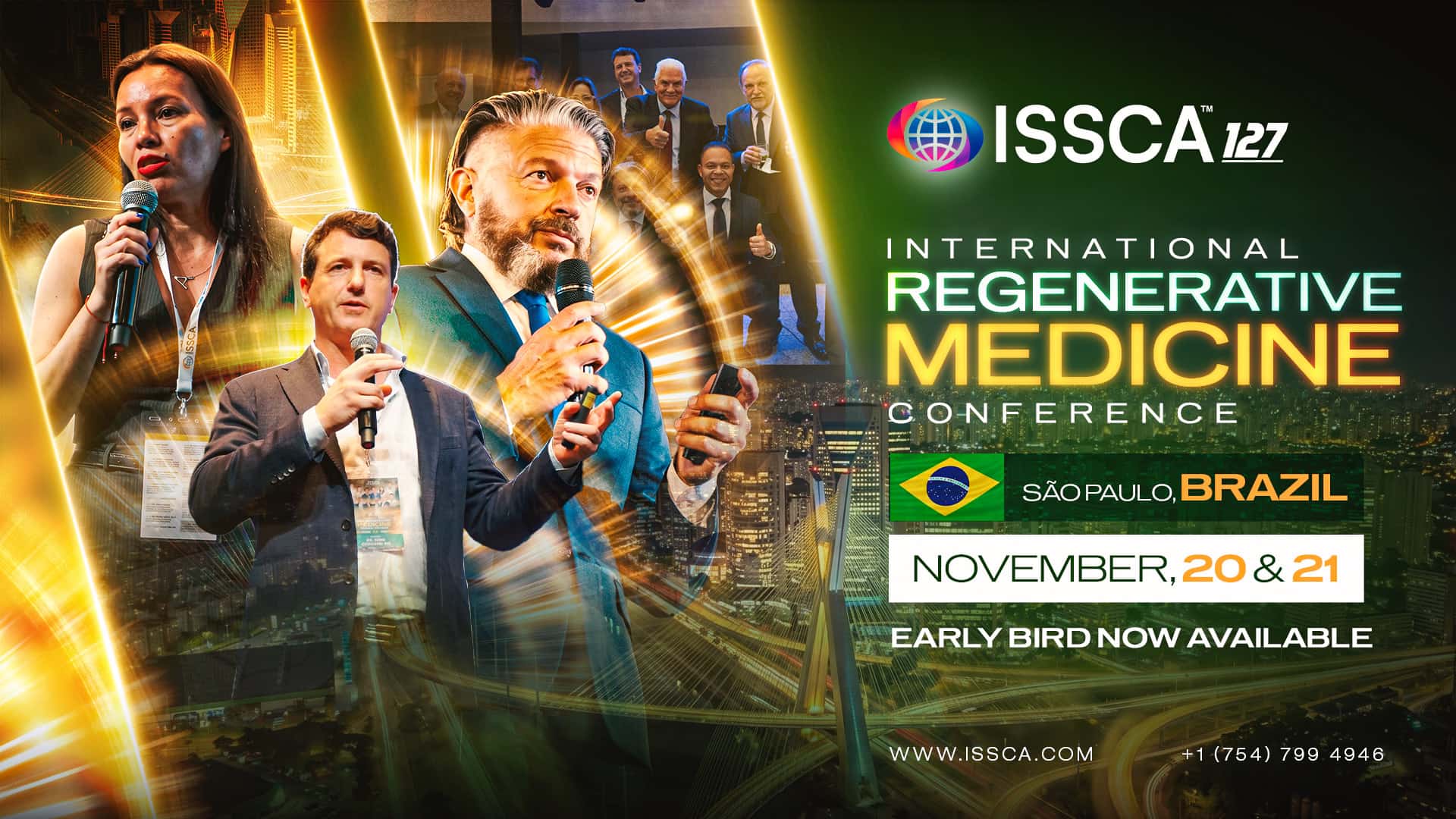 ISSCA 127 São Paulo — International Regenerative Medicine Conference