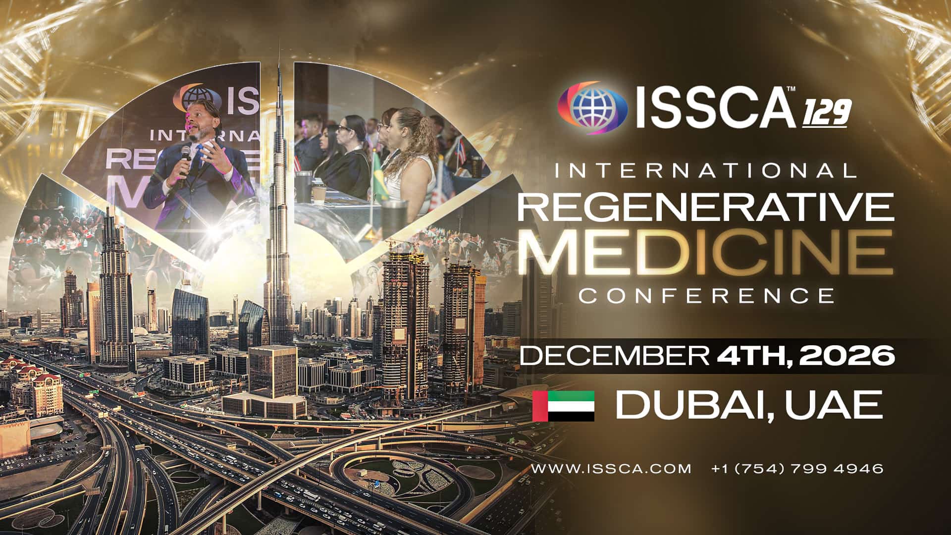 ISSCA 129 Dubai — International Regenerative Medicine Conference