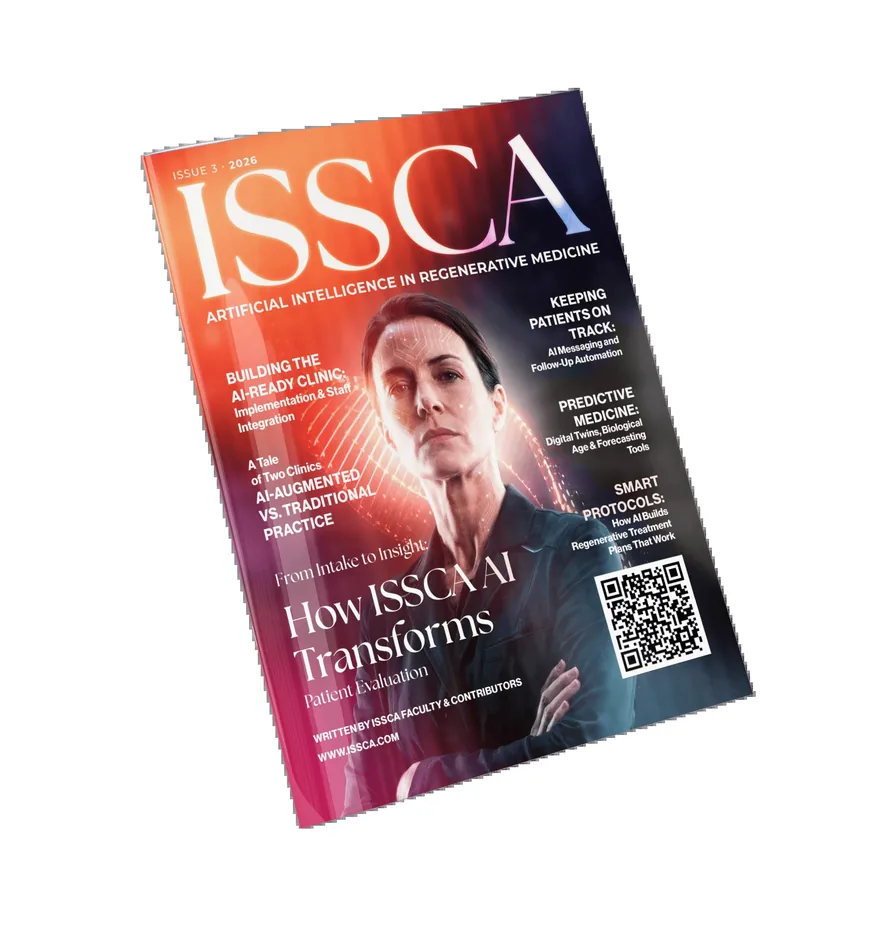 ISSCA Magazine — Artificial Intelligence in Regenerative Medicine