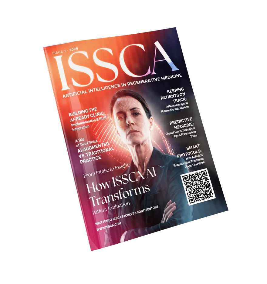 ISSCA Magazine — Artificial Intelligence in Regenerative Medicine
