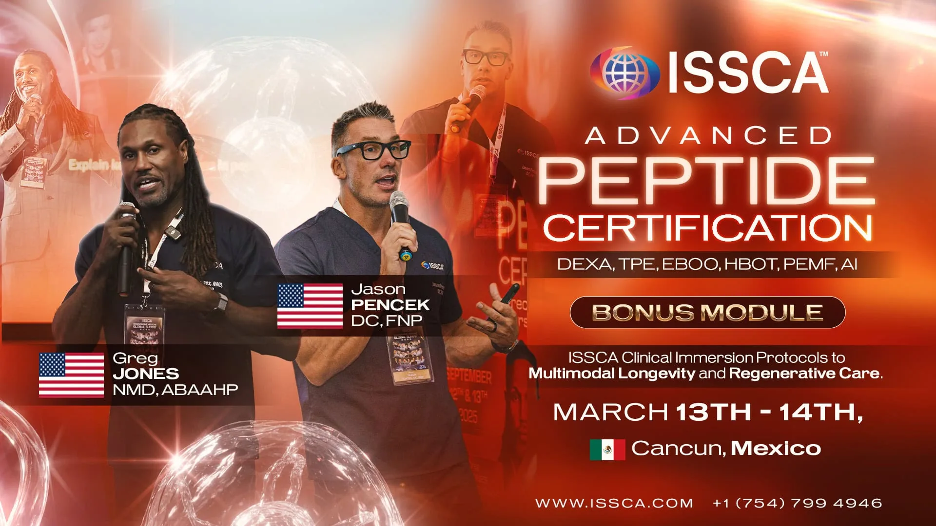 Advanced Peptide Certification | Cancun, Mexico