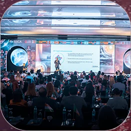Conference hall at the ISSCA Global Summit