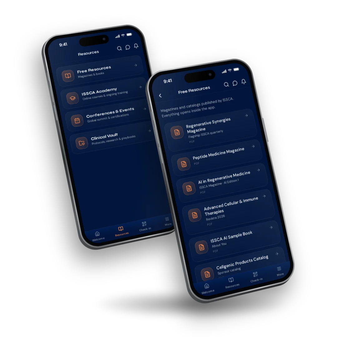 The ISSCA App: the Resources hub and the Free Resources library