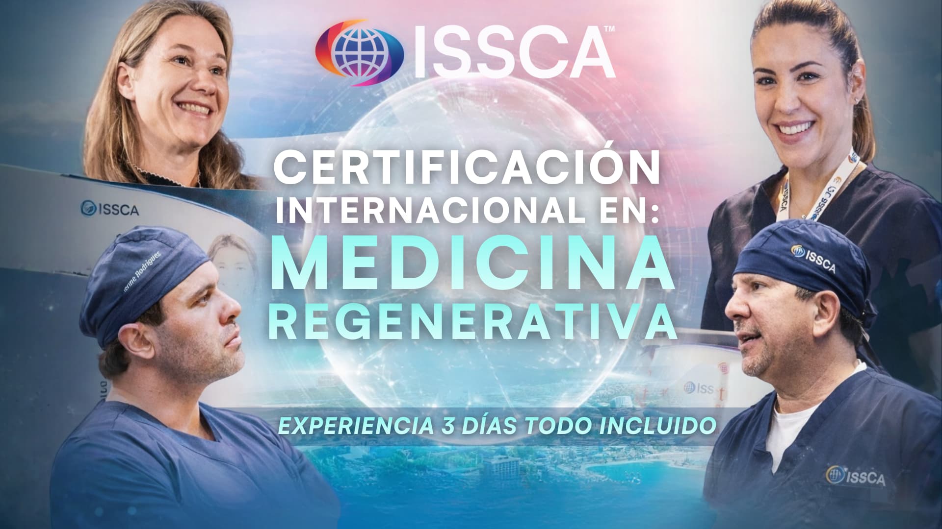 Certificación Internacional en Medicina Regenerativa — Conferencia + Certificación Práctica