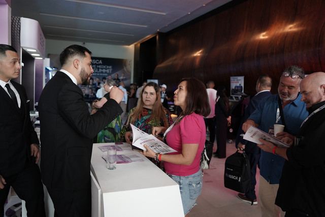 Cancún venue — networking space